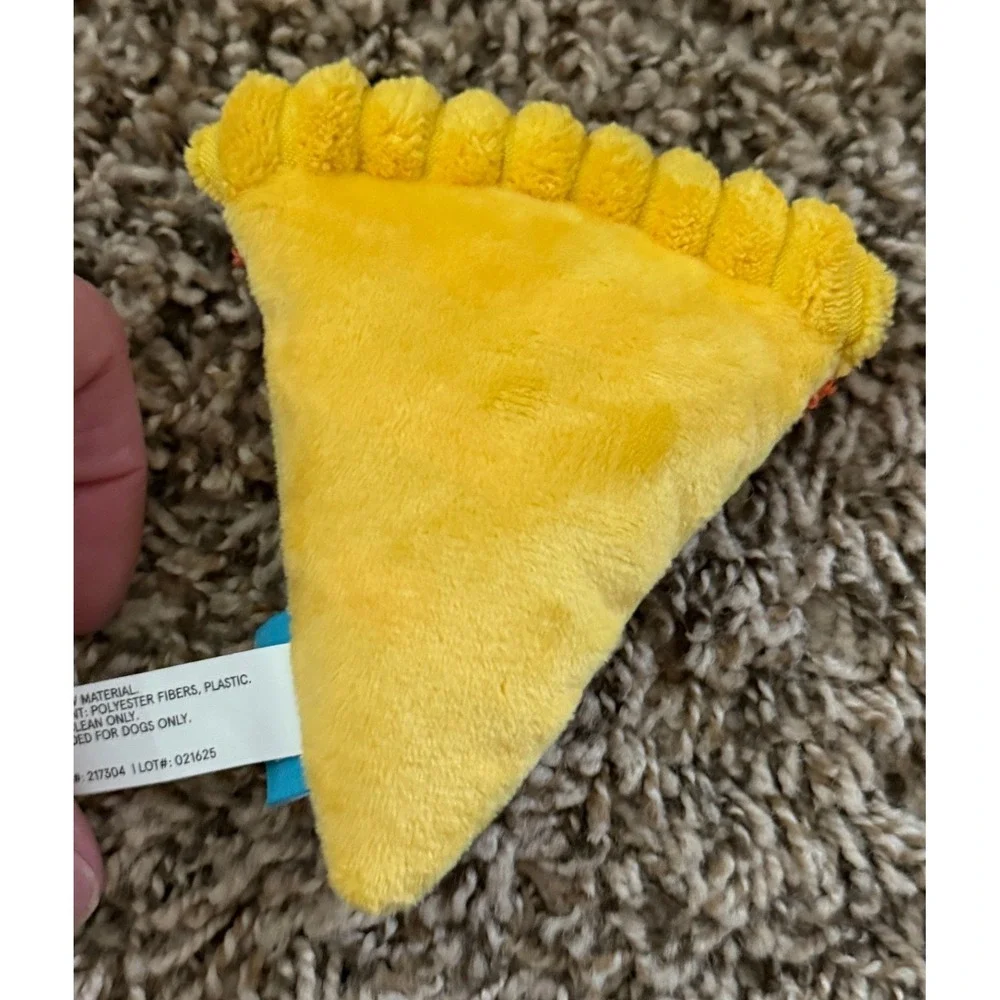 Bark-Odd Ollie's Pizza Station-To -Go-Drink & Piece Of Pizza Plush Dog Toys